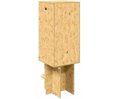 Terariumas Ruda 50 x 50 x 150 cm OSB