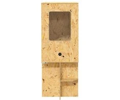 Terariumas Ruda 50 x 50 x 130 cm OSB