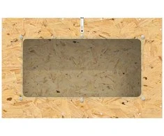 Terariumas Ruda 80 x 50 x 50 cm OSB