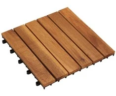 Terasinė Plytelė 10 pcs Ruda 30 x 30 cm Akacijos kietasis medis