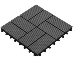 Terasinė Plytelė 11 pcs Pilka 30 x 30 cm MPK
