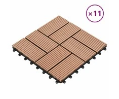 Terasinė Plytelė 11 pcs Ruda 30 x 30 cm MPK