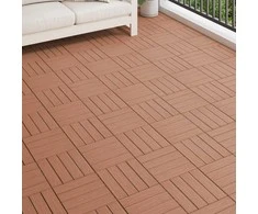 Terasinė Plytelė 11 pcs Šviesiai rudas 30 x 30 cm MPK