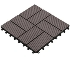 Terasinė Plytelė 11 pcs Tamsiai rudas 30 x 30 cm MPK