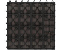 Terasinė Plytelė 11 pcs Tamsiai rudas 30 x 30 cm MPK