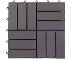Terasinė Plytelė 20 pcs Pilka 30 x 30 cm