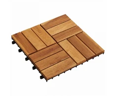 Terasinė Plytelė 20 pcs Ruda 30 x 30 cm Akacijos kietasis medis
