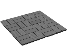 Terasinė Plytelė 22 pcs Pilka 30 x 30 cm MPK