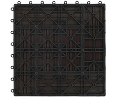 Terasinė Plytelė 22 pcs Tamsiai rudas 30 x 30 cm MPK