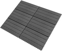 Terasinė Plytelė 6 pcs Pilka 60 x 30 cm MPK