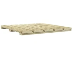 Terasinė Plytelė 6 pcs Žalia 50 x 50 cm Žalia impregnuota pušis