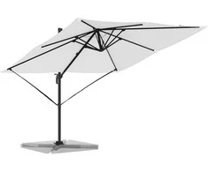 Roma Parasol Smėlio 286 x 284 x 265 cm Aliuminis ir poliesteris