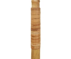 Tiki skėtis su banano lapo stogeliu, 240 cm, bambukas