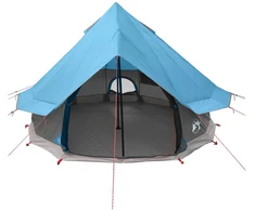 Tipi palapinė Mėlyna 250 x 250 cm Poliesteris ir plienas