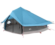Tipi palapinė Mėlyna 800 x 800 x 430 cm Poliesteris ir plienas