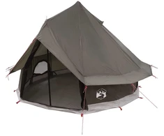 Tipi palapinė Ruda Pilka 250 x 250 cm Poliesteris ir plienas