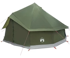 Tipi palapinė su stogu Alyvuogių žalia 400 x 400 x 250 cm