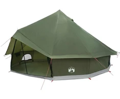 Tipi palapinė su stogu Alyvuogių žalia 500 x 500 x 300 cm