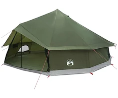 Tipi palapinė su stogu Alyvuogių žalia 600 x 600 x 350 cm