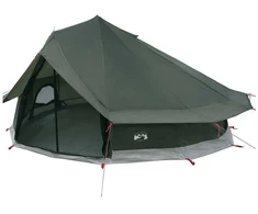Tipi palapinė su stogu Armijos Žalia 800 x 800 x 430 cm