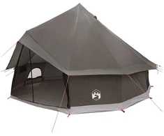 Tipi palapinė su stogu Ruda Pilka 300 x 300 x 200 cm