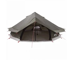 Tipi palapinė su stogu Ruda Pilka 800 x 800 x 430 cm