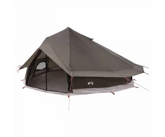 Tipi palapinė su stogu Ruda Pilka 800 x 800 x 430 cm