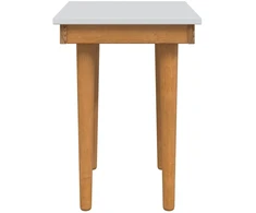 vidaxl Toledo stalo kėdė FAUSKE Balta 40 x 33 x 45 cm