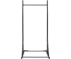 Traukimo juostos stotis Juoda 100,5 x 102 x 234,5 cm