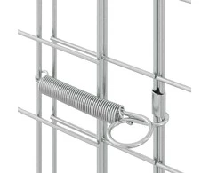 Triušių narvas Sidabro 300 x 100 x 210 cm Cinkuota plienas