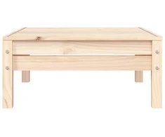 Trivietė sodo sofa, pušies medienos masyvas