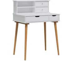 Tualetės rinkinys FAUSKE 2 vnt. Balta 76 x 50 x 103,5 cm