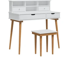 Tualetės rinkinys FAUSKE 3 pcs Balta 100 x 50 x 103,5 cm
