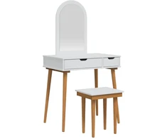 Tualetės rinkinys FAUSKE 3 pcs Balta 76 x 50 x 143 cm