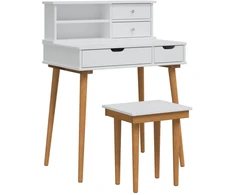 Tualetės rinkinys FAUSKE 3 pcs Balta 76 x 50 x 103,5 cm