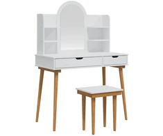 Tualetės rinkinys FAUSKE 5 pcs Balta 100 x 50 x 143 cm