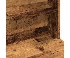 tualetinis staliukas su LED Old Wood 74,5x40x141 cm