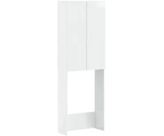 Tualeto spintelė ARNHEM Itin blizgi balta 66 x 25,5 x 190 cm