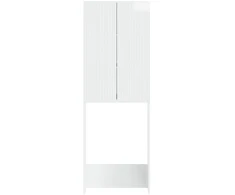 Tualeto spintelė ARNHEM Itin blizgi balta 66 x 25,5 x 190 cm
