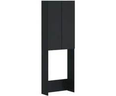 Tualeto spintelė ARNHEM Juoda 66 x 25,5 x 190 cm