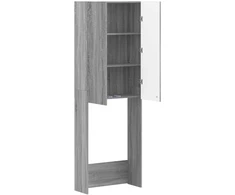 Tualeto spintelė ARNHEM Pilka Sonoma 66 x 25,5 x 190 cm