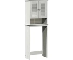 Tualeto spintelė VIGO Balta ir senovinė balta 60 x 27 x 161 cm