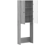 Tualeto spintelė BREDA Pilka Sonoma 66 x 25,5 x 190 cm