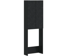 Tualeto spintelė DELFT Juoda 66 x 25,5 x 190 cm
