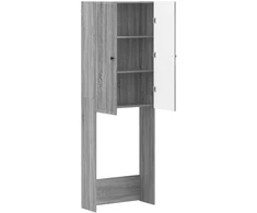 Tualeto spintelė EDE Pilka Sonoma 66 x 25,5 x 190 cm