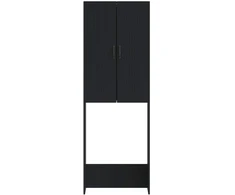 Tualeto spintelė HOORN Juoda 66 x 25,5 x 190 cm