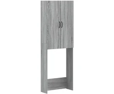 Tualeto spintelė HOORN Pilka Sonoma 66 x 25,5 x 190 cm