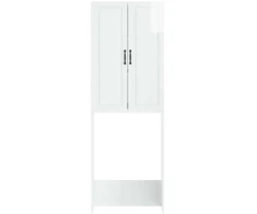 Tualeto spintelė UTRECHT Itin blizgi balta 66 x 25,5 x 190 cm
