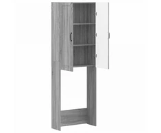 Tualeto spintelė UTRECHT Pilka Sonoma 66 x 25,5 x 190 cm