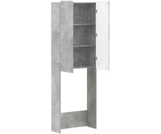 Tualeto spintelė ZWOLLE Betono pilka 66 x 25,5 x 190 cm